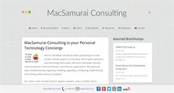 Desktop Screenshot of macsamurai.com