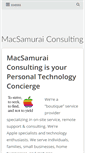 Mobile Screenshot of macsamurai.com